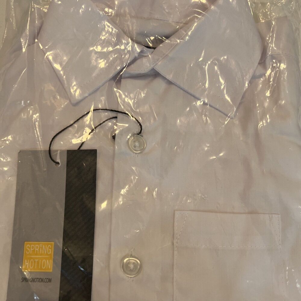 NEW Boys long sleeve white dress shirt 3T By Spring Notion New